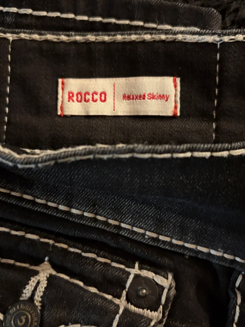 True Religion Super T Flap Skinny Jeans
